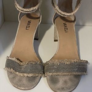 VANELI ankle strap block heel